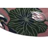 Tapis rond laine floral design Waterlily