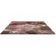 Tapis rectangle laine floral design Waterlily