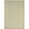 Tapis laine et viscose graphique tufté main design Arris