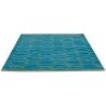 Tapis laine et viscose graphique tufté main design Arris