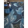 Tapis laine et viscose design floral tufté main Fabled Floral