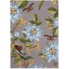 Tapis floral extérieur et intérieur moderne Spring Lotus