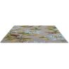 Tapis floral extérieur et intérieur moderne Spring Lotus