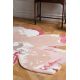 Tapis original laine floral tufté main design Shaped Magnolia