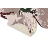 Tapis original laine floral tufté main design Shaped Magnolia