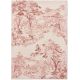Tapis coton floral intérieur moderne Landscape
