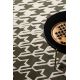 Tapis laine abstrait tufté main moderne Houndstooth