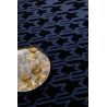 Tapis laine abstrait tufté main moderne Houndstooth