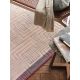 Tapis viscose et laine moderne tufté main abstrait Kinmo