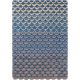 Tapis rectangle laine moderne tufté main courbe Masquerade