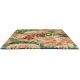 Tapis moderne laine tufté main floral Dahlia