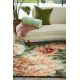 Tapis moderne laine tufté main floral Dahlia