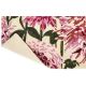 Tapis moderne laine tufté main floral Dahlia