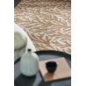 Tapis laine moderne tufté main floral Atoll