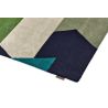 Tapis géométrique laine moderne tufté main Popova