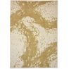 Tapis coton abstrait rectangle moderne Enigmatic