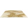 Tapis coton abstrait rectangle moderne Enigmatic