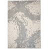 Tapis coton abstrait rectangle moderne Enigmatic