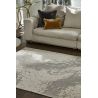 Tapis coton abstrait rectangle moderne Enigmatic