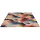 Tapis graphique laine moderne tufté main Arccos