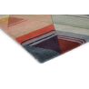 Tapis graphique laine moderne tufté main Arccos