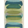 Tapis laine abstrait moderne tufté main Elliptic