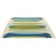 Tapis laine abstrait moderne tufté main Elliptic