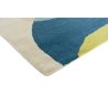 Tapis laine abstrait moderne tufté main Elliptic