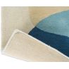 Tapis laine abstrait moderne tufté main Elliptic