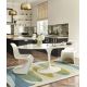 Tapis laine abstrait moderne tufté main Elliptic