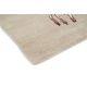 Tapis viscose et laine floral tufté main design Quintessence