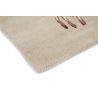 Tapis viscose et laine floral tufté main design Quintessence