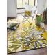 Tapis floral laine rectangle tufté main design Floreale