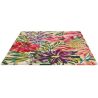 Tapis floral laine rectangle tufté main design Floreale