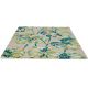 Tapis tufté main laine floral design Kelapa