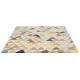 Tapis laine moderne tufté main rectangle Lulu