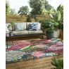 Tapis floral extérieur et intérieur moderne Acropora