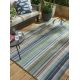 Tapis rayé extérieur et intérieur moderne Spectro Stripes