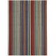 Tapis rayé extérieur et intérieur moderne Spectro Stripes