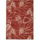 Tapis floral laine tufté main moderne Orto