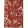 Tapis floral laine tufté main moderne Orto