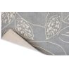 Tapis floral laine tufté main moderne Orto