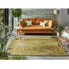 Tapis floral laine tufté main moderne Orto