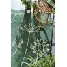 Tapis floral laine moderne tufté main Stipa