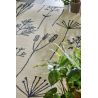 Tapis floral laine moderne tufté main Stipa