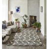 Tapis laine moderne tufté main rectangle Ride The Wave