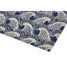 Tapis laine moderne tufté main rectangle Ride The Wave