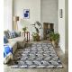 Tapis laine moderne tufté main rectangle Ride The Wave