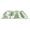 Tapis tufté main moderne laine floral Ferns