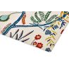 Tapis laine floral tufté main moderne Jackfruit And The Beanstalk